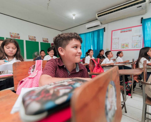 BID Honduras classroom