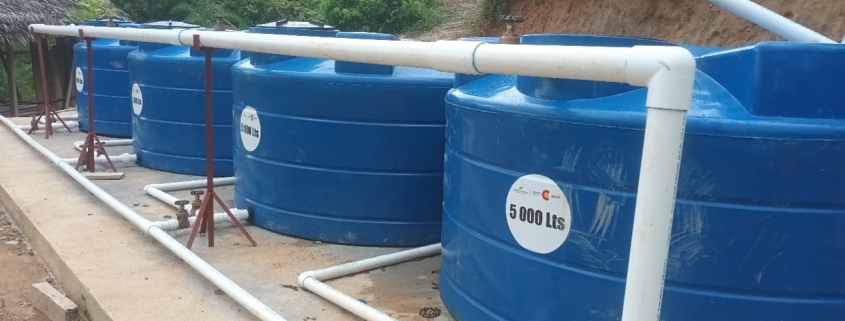 Storage tank system in Guayabito
