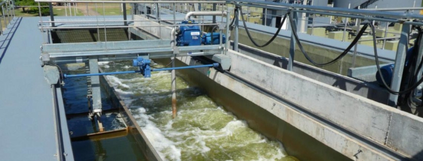 San Lorenzo wastewater treatment plant, Lambare, Paraguay