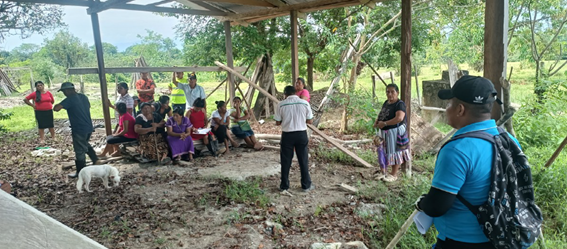 Sensibilización comunitaria distrito de Kankintú